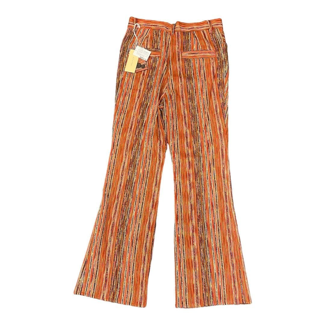 bed j.w. ford 22ss ラメスレッドフレアトラウザーズ - スラックス