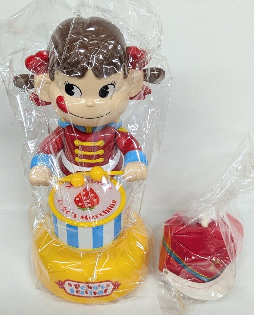 当選品 ペコちゃんフェスタ人形 ゼンマイ 不二家 人形/ペコちゃん ペコちゃんフェスタ人形(ゼンマイ式