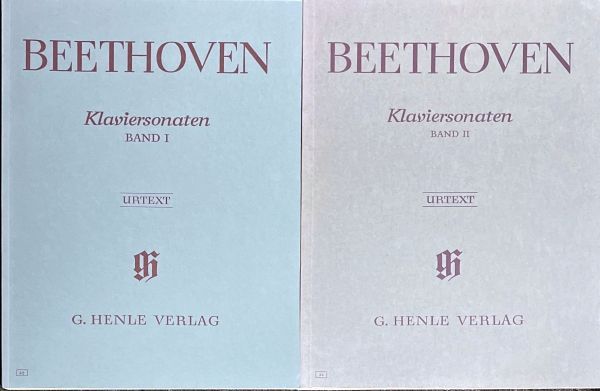 ベートーヴェン ピアノ・ソナタ全集 第1，2巻 (ピアノソロ)輸入楽譜 Beethoven Klaviersonaten Band I， II 洋書/原典版/Urtext