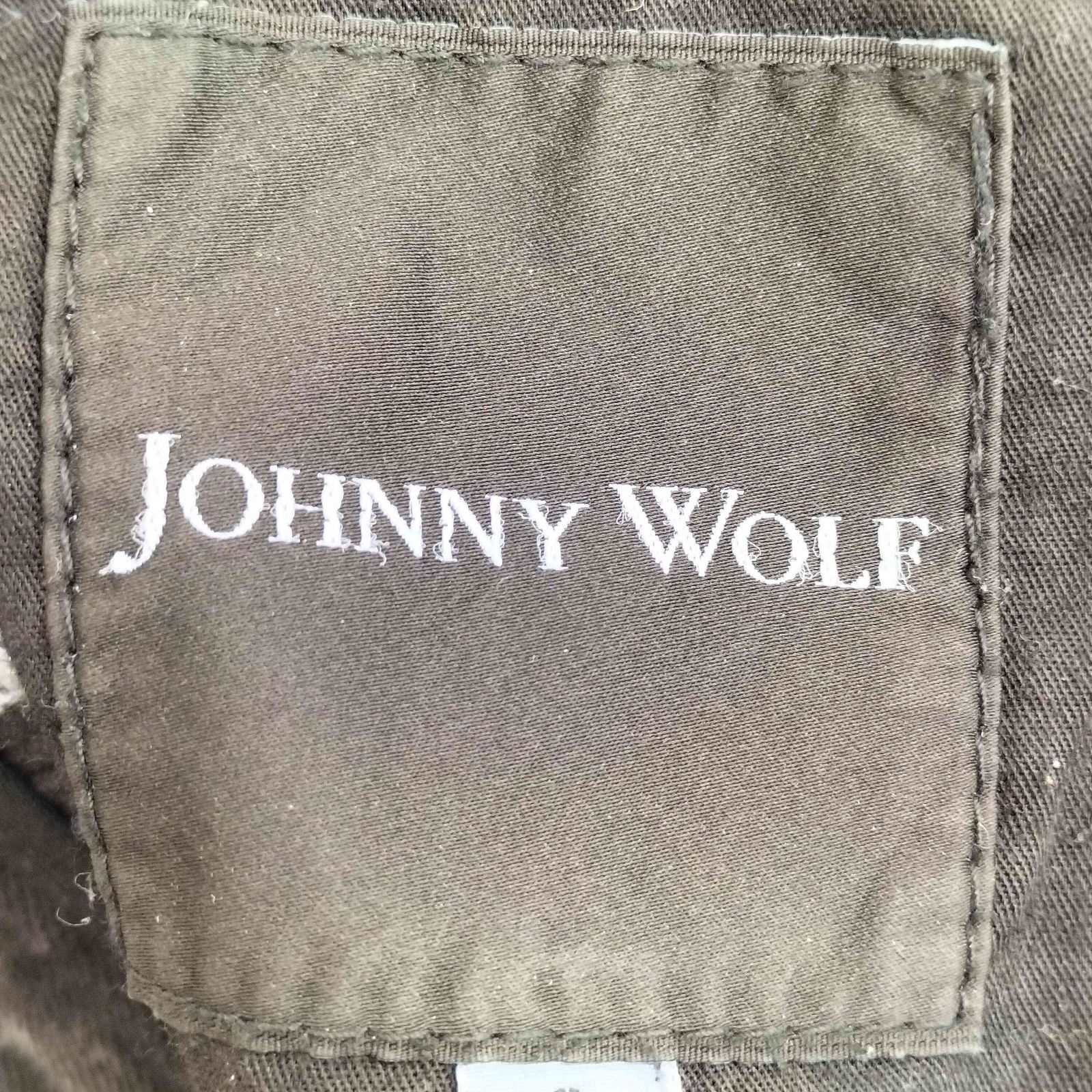 ジョニーウルフ JOHNNY WOLF コーティング 裾ジップ スキニー