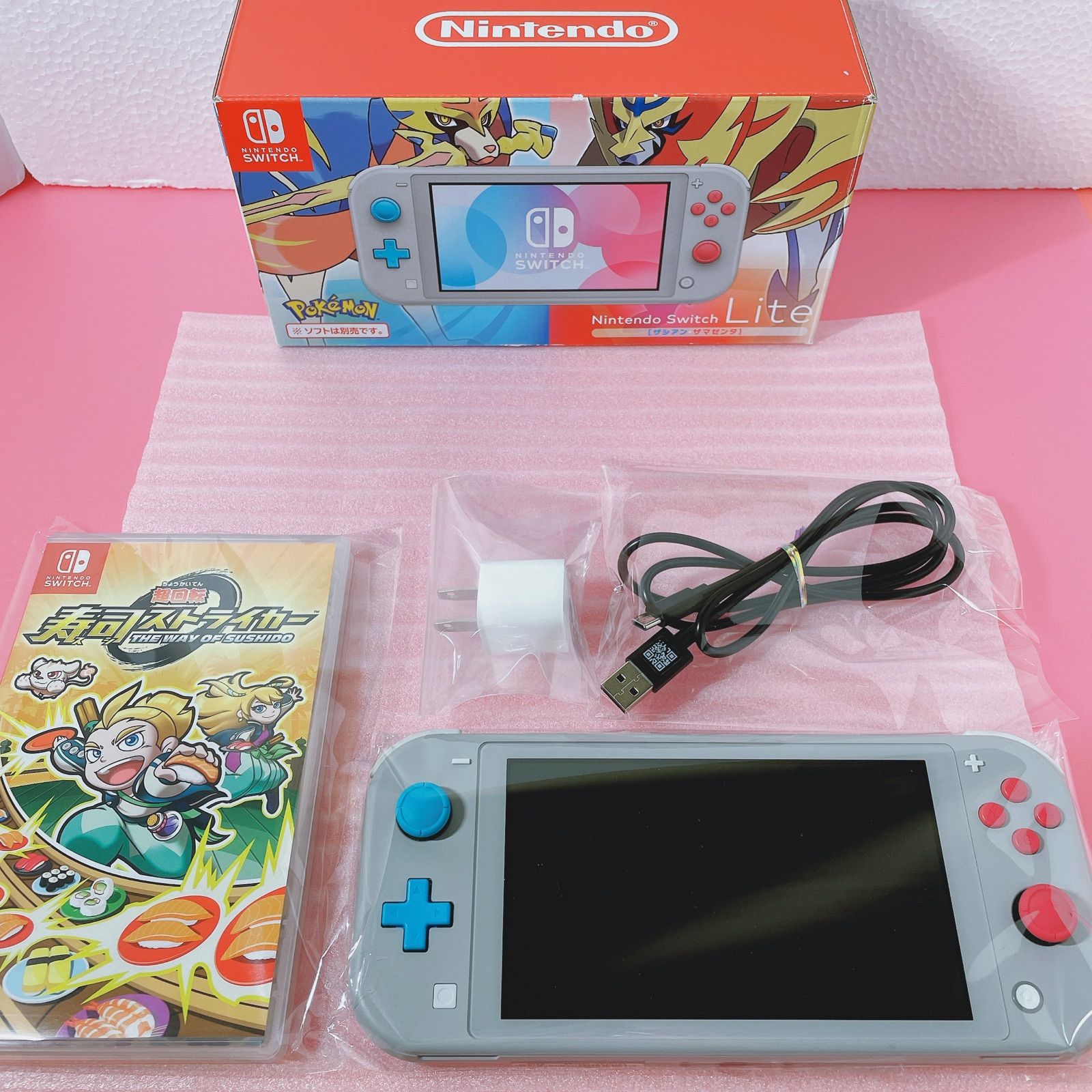 ☆おまけ品付き☆Nintendo Switch Lite ザシアン・ザマゼンタ