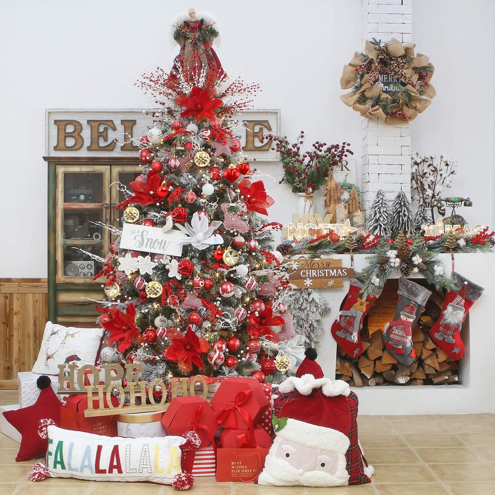 数量限定】豪華 42個入りクリスマス オーナメント ボール オーナメント  