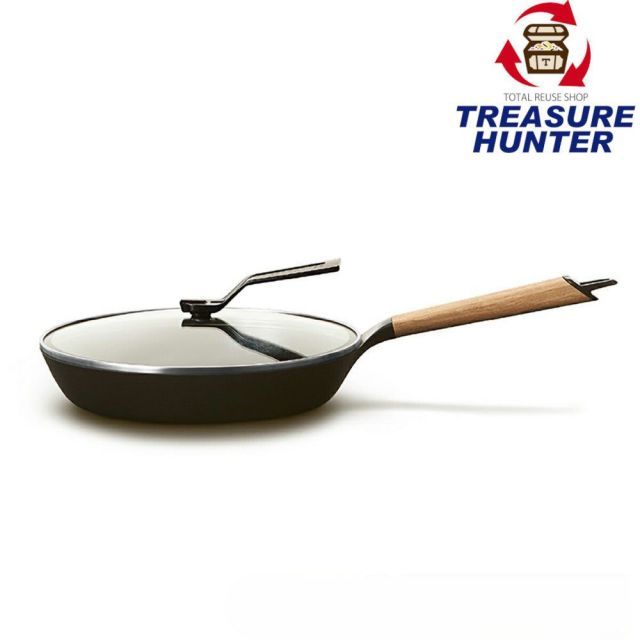 未使用品 バーミキュラ 深型 ウォールナット フライパン 26 フライパン