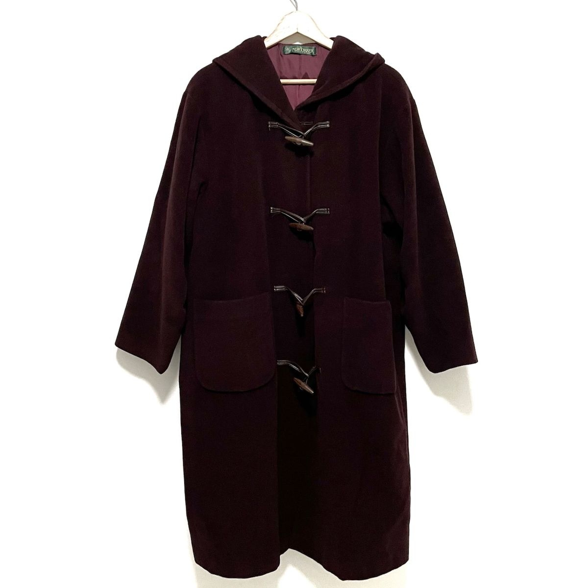 NEWYORKER ニューヨーカー　ダッフルコート　レディース　9AR M NEWYORKER ニューヨーカー ダッフルコート レディース 9AR M