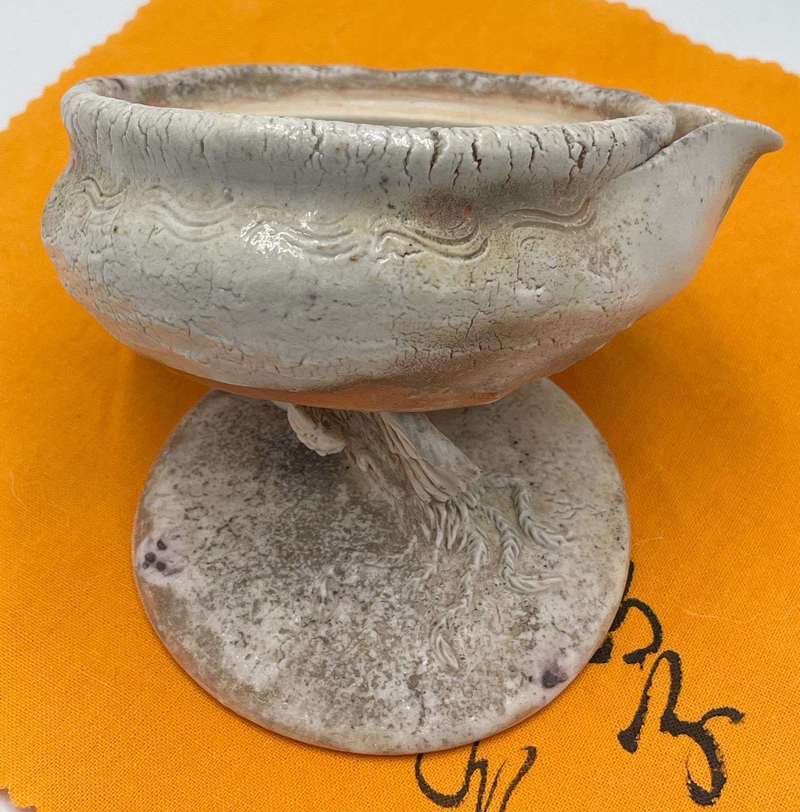 備前焼　白備前　難波誠治作　鳳凰　宝瓶　NS13 備前焼 白備前 難波誠治作 鳳凰 宝瓶 NS13 - メルカリ