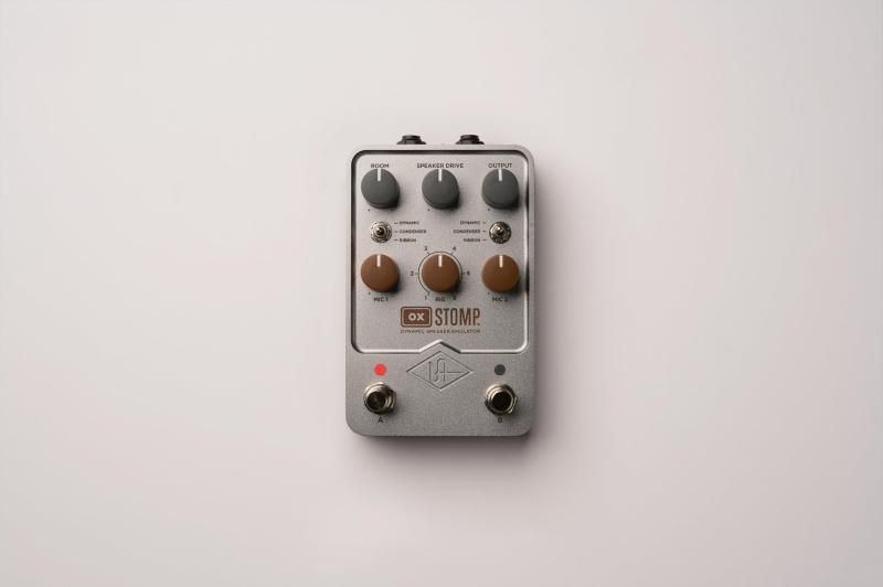 UNIVERSAL AUDIO UAFX OX Stomp. Dynamic Speaker Emulator UAFXシリーズ 6.5*9.2*14.1 cm
