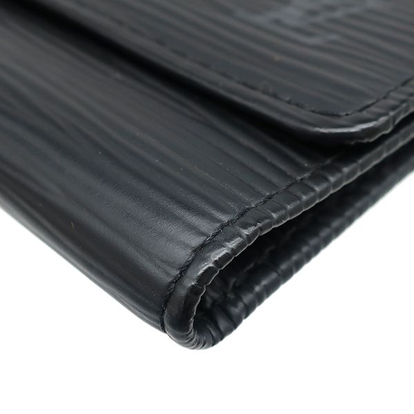 ルイヴィトン LOUIS VUITTON キーケース ミュルティクレ 6 エピレザー ブラック ゴールド金具 黒 鍵入れ 6本 6連 M 63812 CA 1023