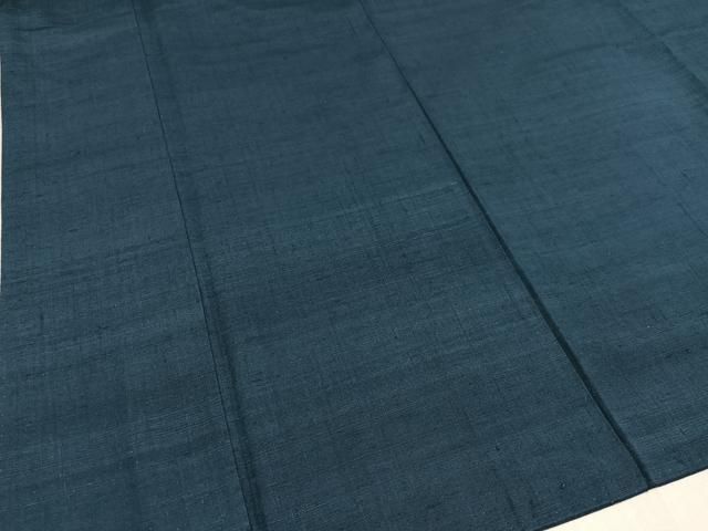 平和屋着物●男性　紬　色無地　青藍色　正絹　逸品　AAAW0007ph 平和屋着物○男性 紬 色無地 青藍色 正絹 逸品 AAAW0007ph - メルカリ