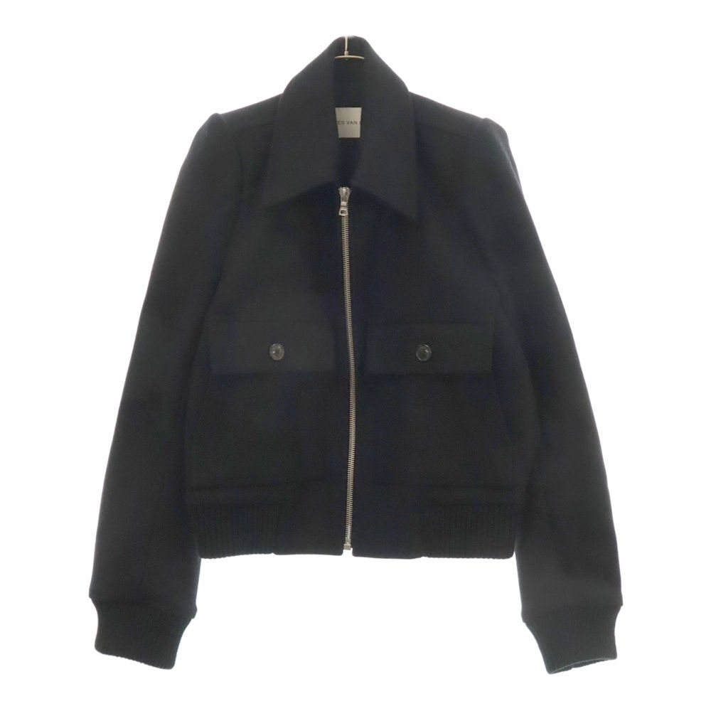 専用　ドリスヴァンノッテン　ブラックボンバージャケット　M ボンバージャケット Dries Van Noten(ドリス ヴァン ノッテン