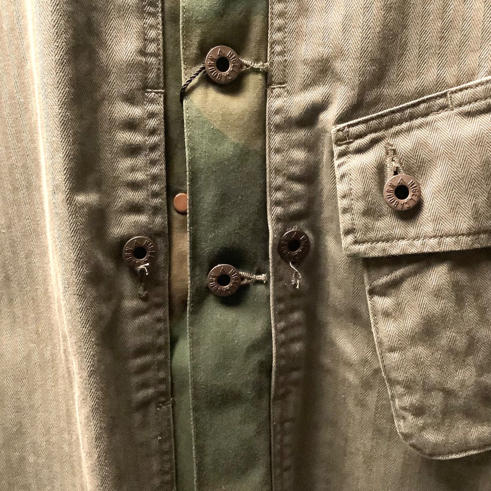 新品 Nigel Cabourn MAIN LINE “FATIGUE JACKET-CAMO