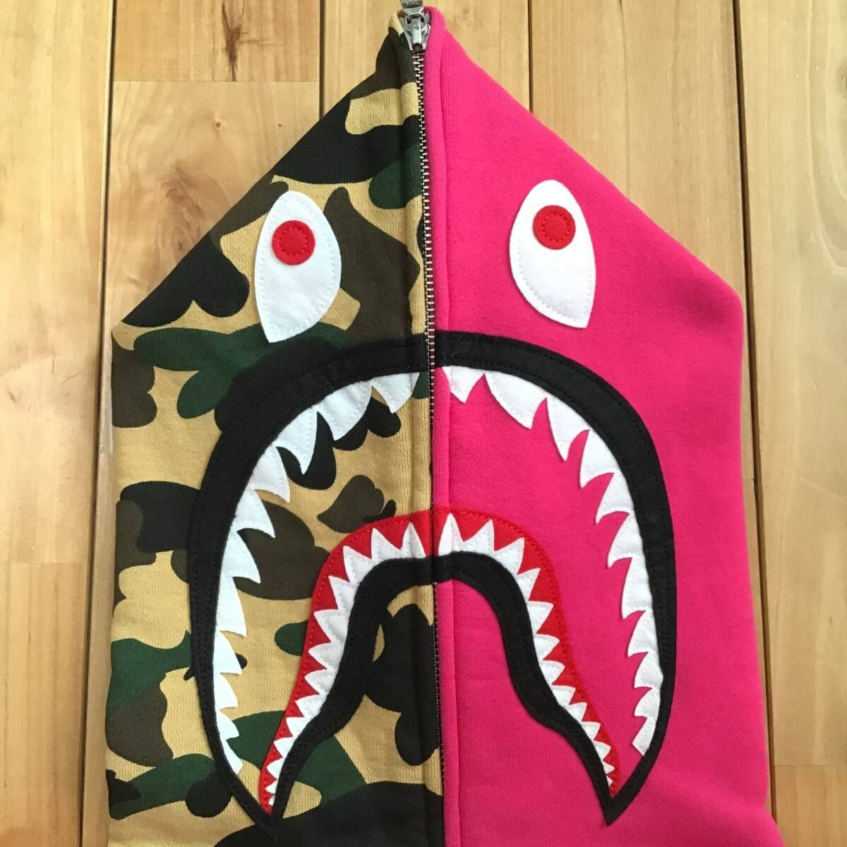 BAPE エイプ シャークパーカーCandy Mサイズ 06 ☆新品☆ リバーシブル シャーク パーカー shark full zip