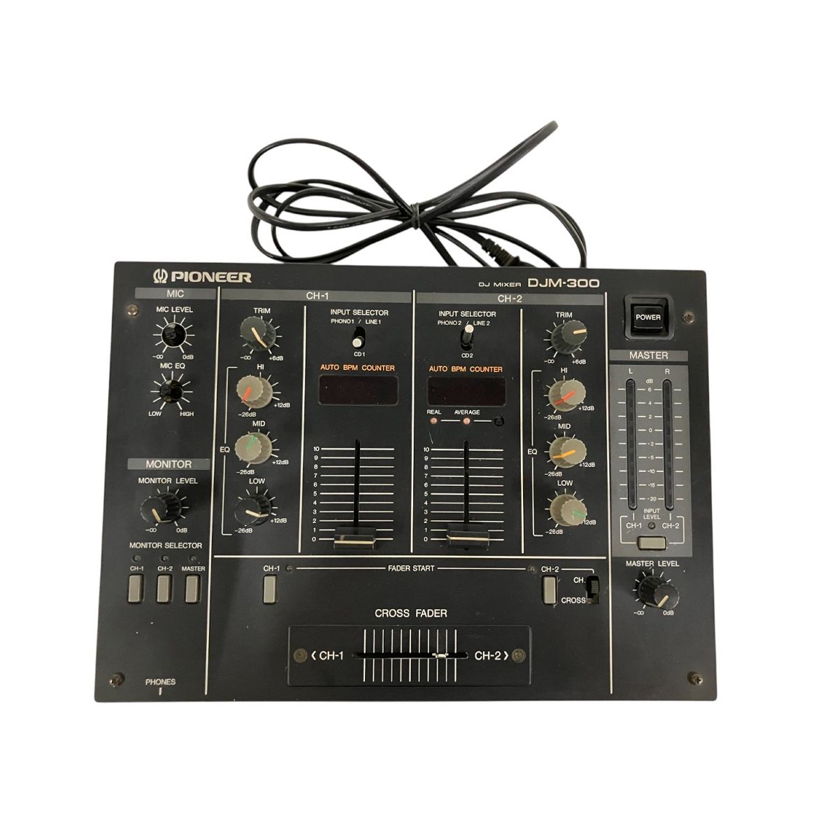 ジャンク品 Pioneer DJM-300 DJミキサー パイオニアジャンク Pioneer