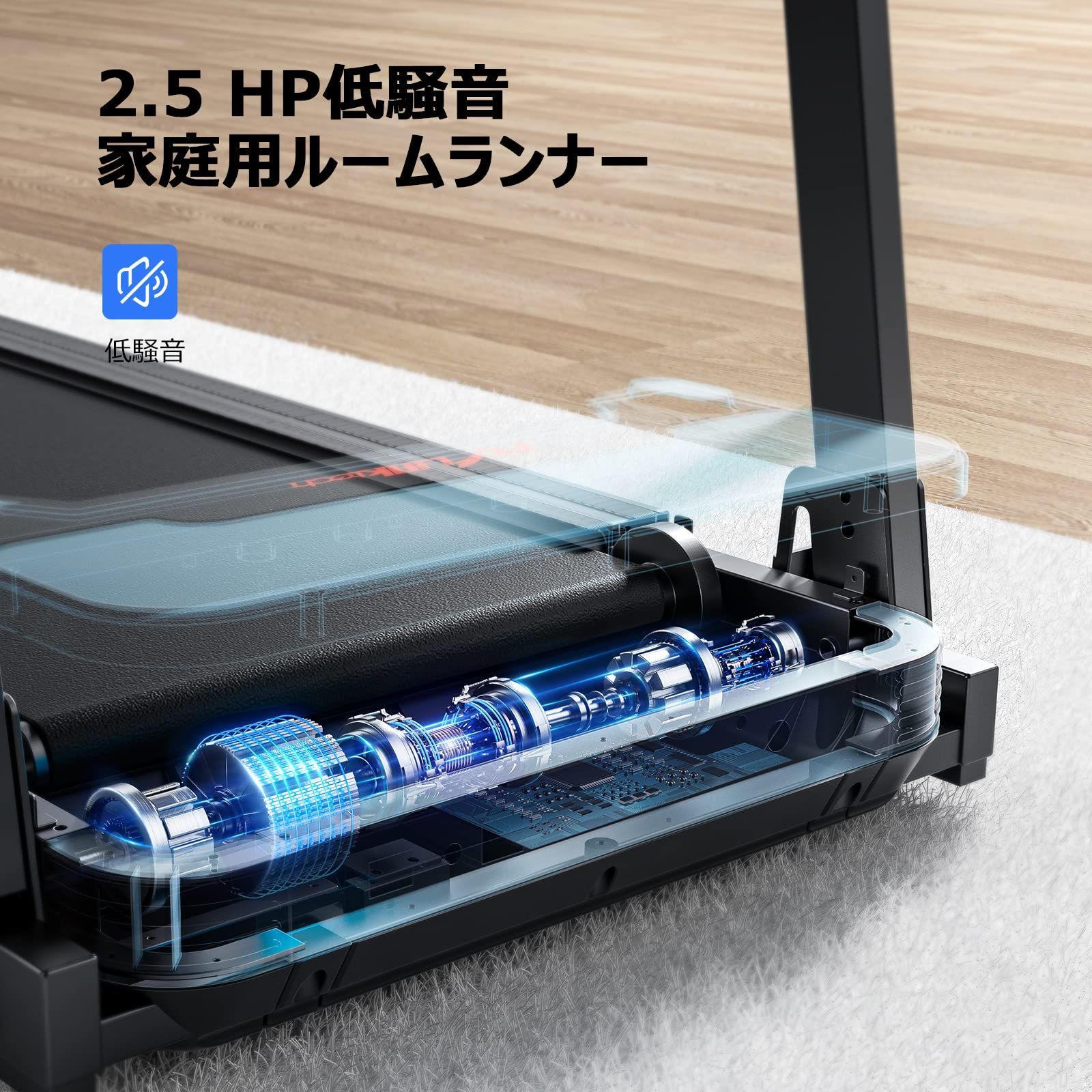 製品型番‎FWPP1KingSmith WalkingPad P1 ルームランナー 家庭用 電動