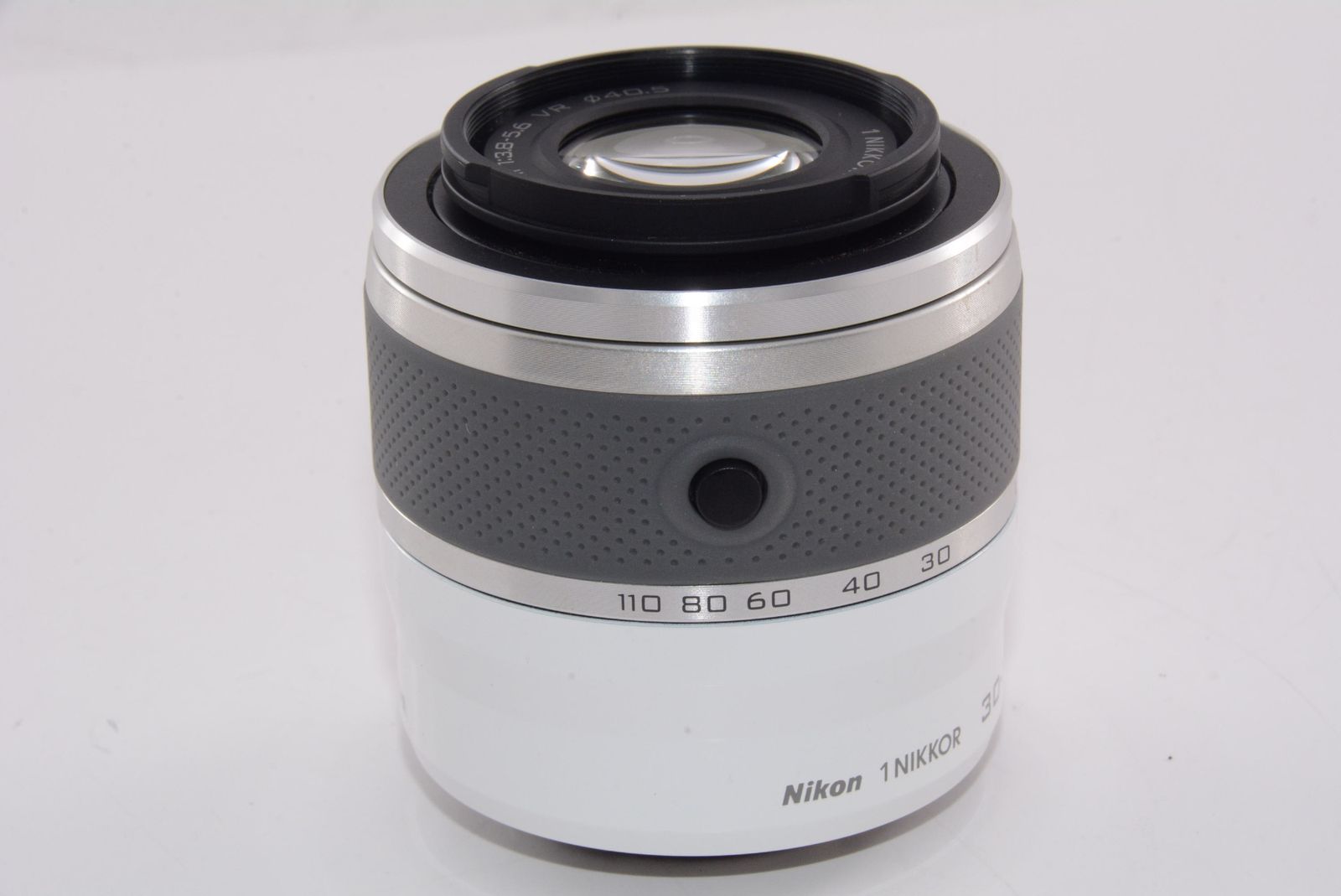  外観特上級 Nikon 望遠ズームレンズ 1 NIKKOR VR 30 110 mm f 3 8 5 6 ホワイト ニコンCXフォーマット レンズ(ズーム) カメラ