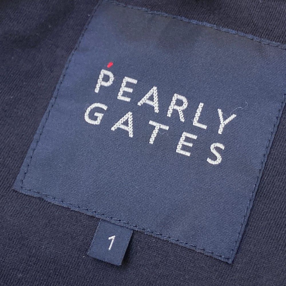 サイズ：1 PEARLY GATES パーリーゲイツ  ダウンベスト チェック柄 ネイビー系 [240101273630] ゴルフウェア レディース ストスト