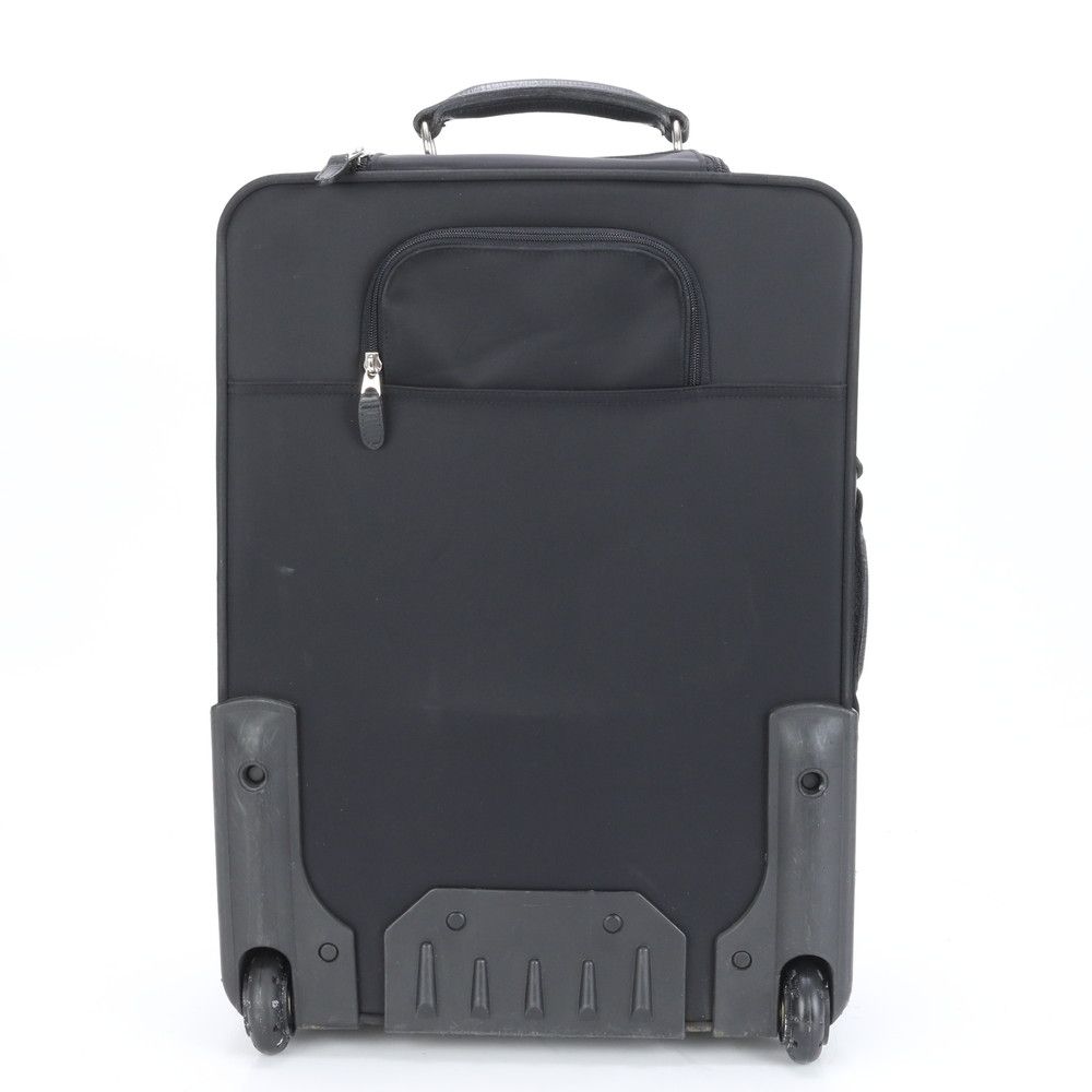 LEMAIRE ブラックレザーキャリーケース LEMAIRE ブラックレザーキャリーケース