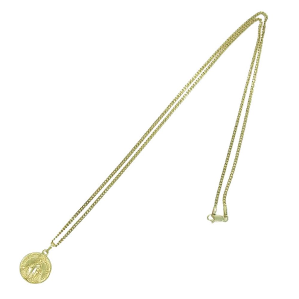 WACKO MARIA 購入 ワコマリア COIN NECKLACE コイン ネックレス シルバー925 ゴールドコーティング ゴールド系  60cm【】 WACKO