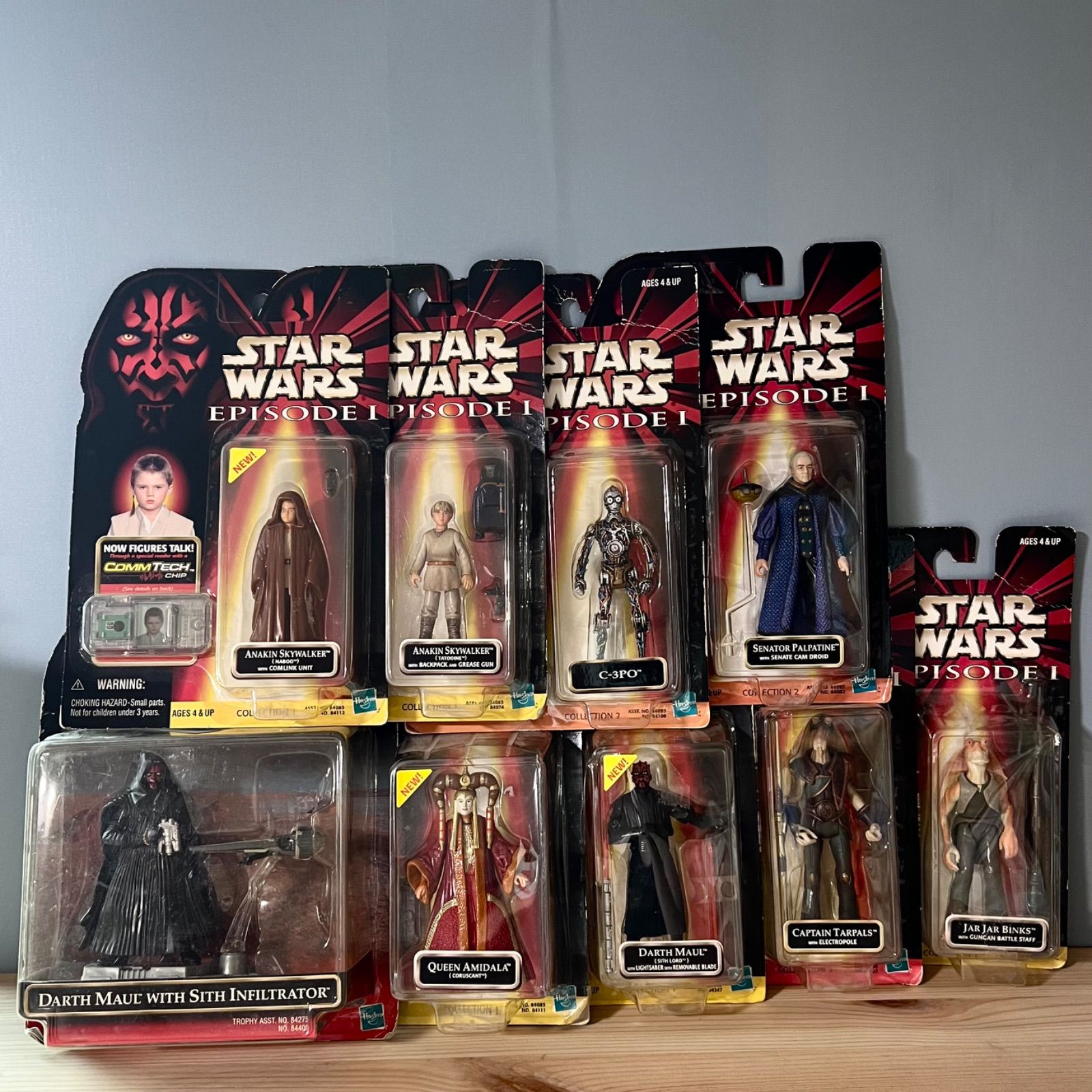 スターウォーズフィギュア9点セットB スターウォーズ ベーシックフィギュア 9点セットB｜Yahoo!フリマ
