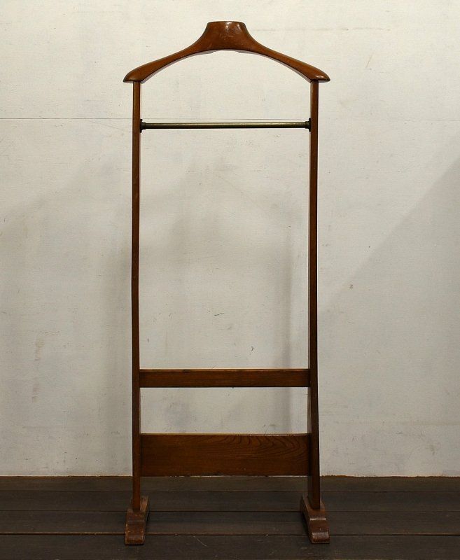 蔵C8748 アンティーク 衣類掛け 木製 高さ約108cm 沖縄 WWW_IBETON_RU