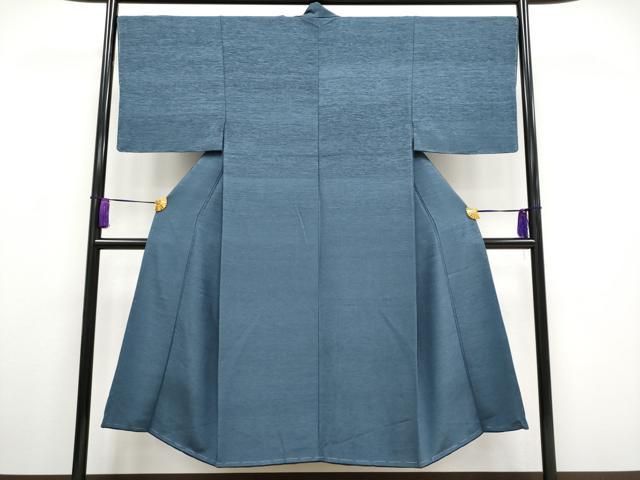 平和屋着物■極上　男性　色無地　鉄御納戸色地　逸品　未使用　CYAA3303s5 平和屋着物□極上 男性 色無地 鉄御納戸色地 逸品 未使用 CYAA3303s5