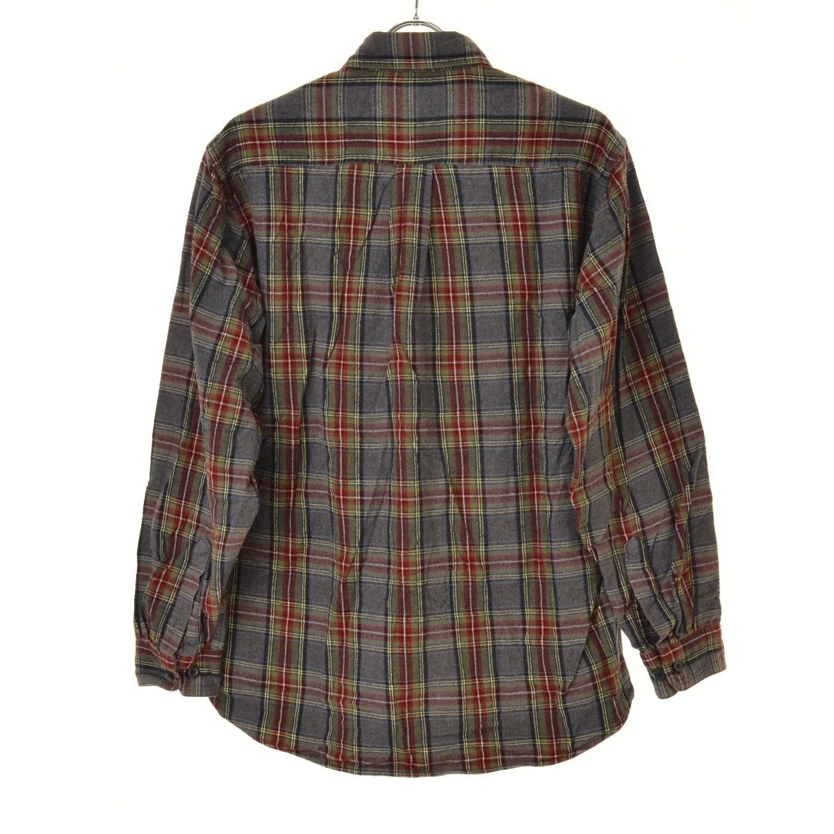 00's JCペニー セントジョンズベイ チェック ボタンダウン コットン