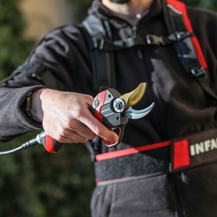 最 INFACO 電動剪定バサミ F3020 剪定バサミ 剪定鋏 果樹 農家 造林 造園 フランス製 YUZUMIYA_COM