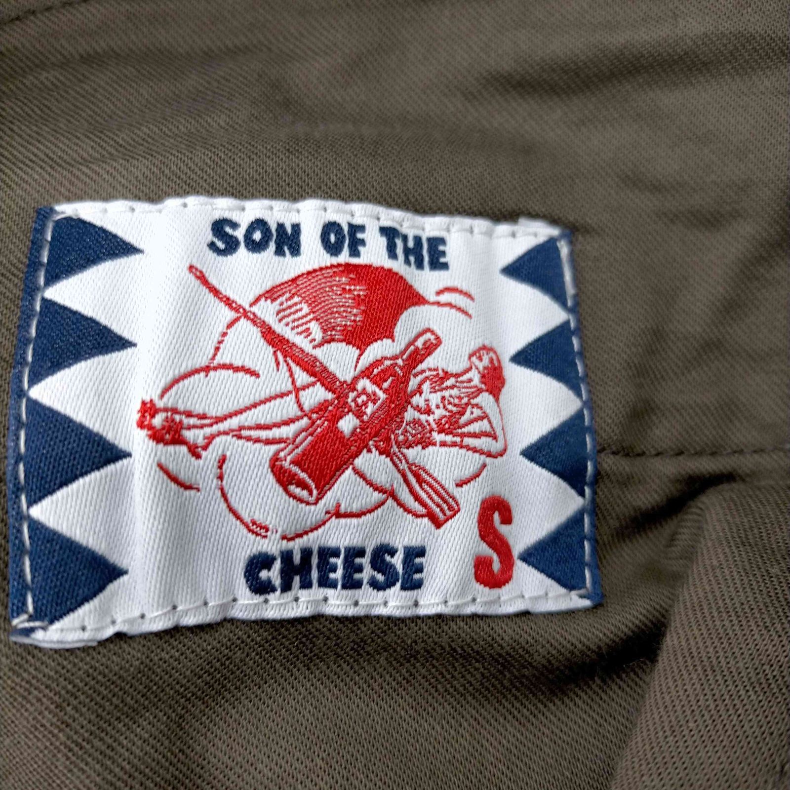 サノバチーズ SON OF THE CHEESE Check wide tack pants メンズ JPN：S