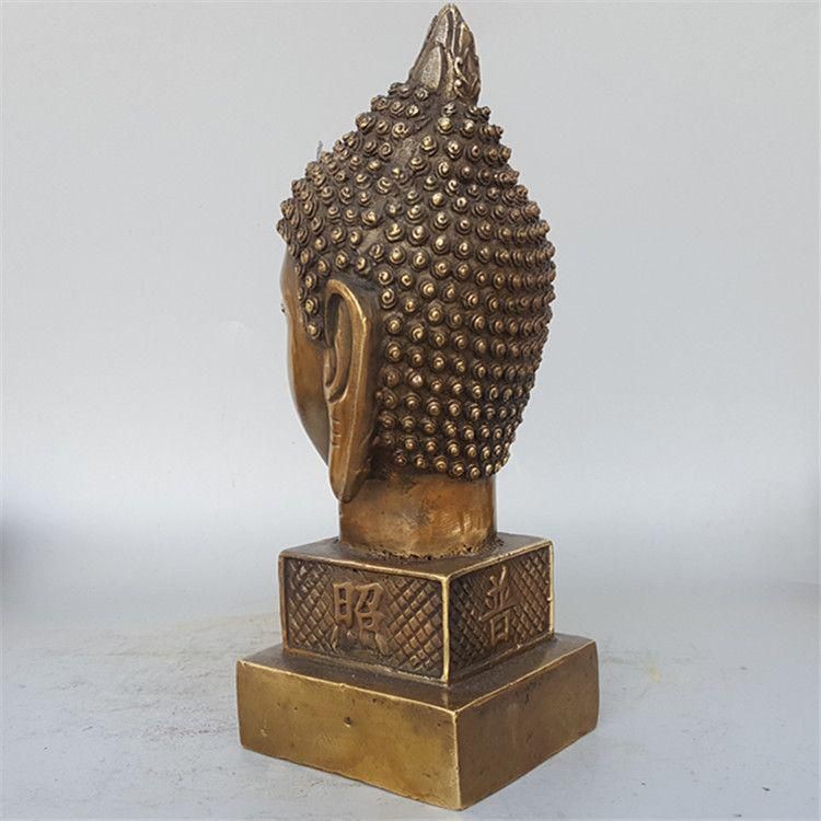 銅細工 如来仏頭印 仏頭印 印材 印鑑 装飾品 工芸品 美術品 置物 銅細工 如来仏頭印 仏頭印 印材 印鑑 装飾品 工芸品 美術品 置物