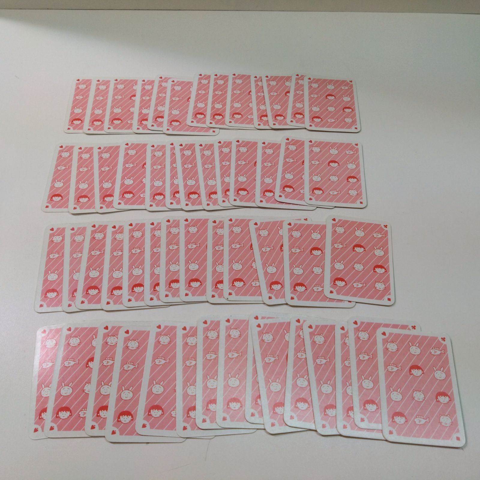 【当時もの】ちびまる子ちゃん　りぼん付録　かるた　トランプ　昭和　さくらももこ 当時もの】ちびまる子ちゃん りぼん付録 かるた トランプ 昭和