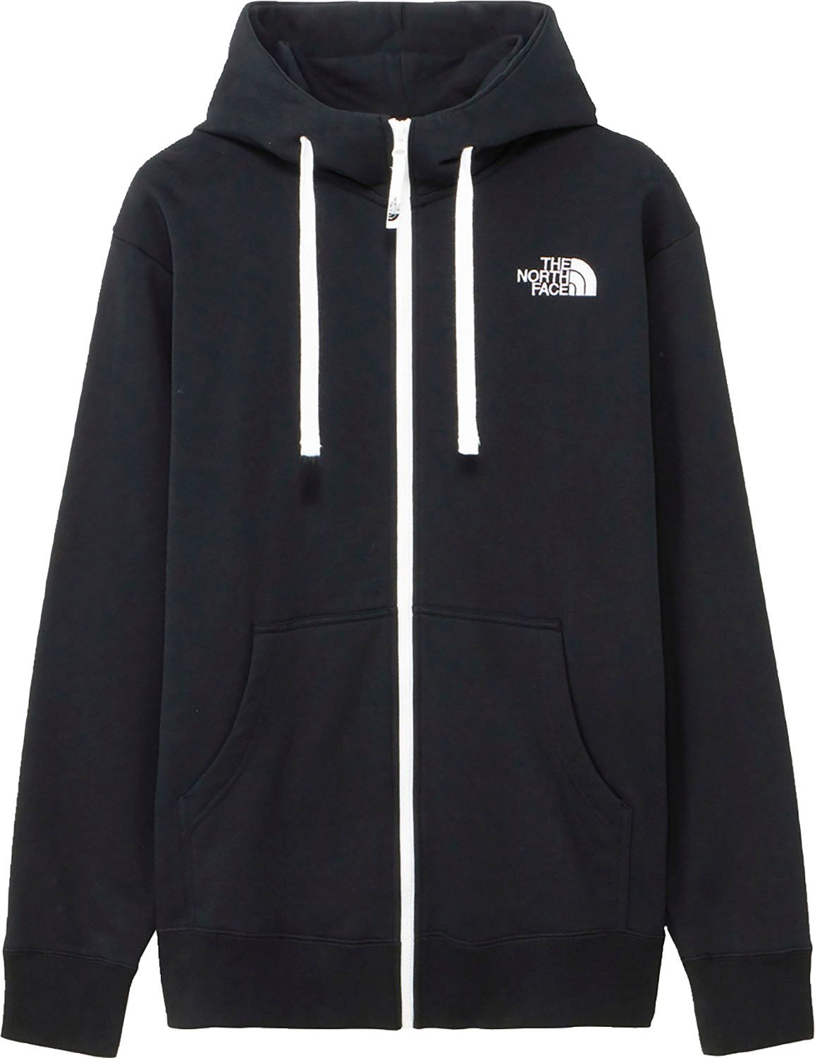 ザ ノース フェイス THE NORTH FACE アウトドア リアビューフルジップフーディ メンズ スウェットパーカー アウター 上着 トップス 速乾 オーガニックコットン 厚手 普段使い キャンプ ロゴ入り シンプル NT12442 K ブラック