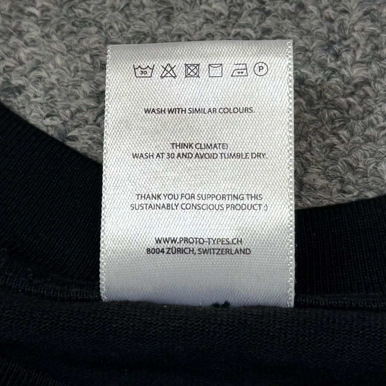 PROTOTYPES スタッズロゴカットソー 長袖Tシャツ スウェット