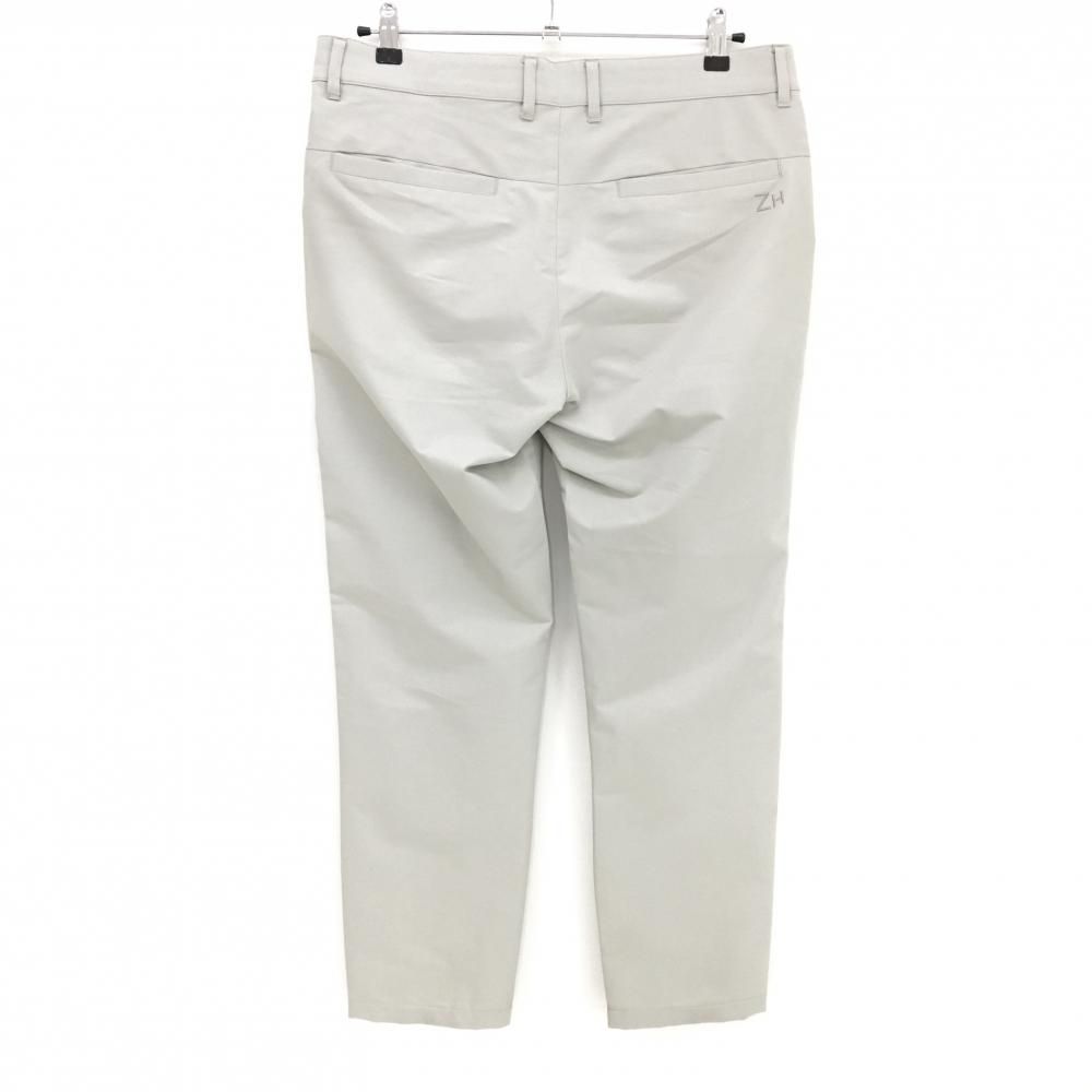 ゼロハリバートン パンツ ライトグレー 無地 メンズ 82 ゴルフ