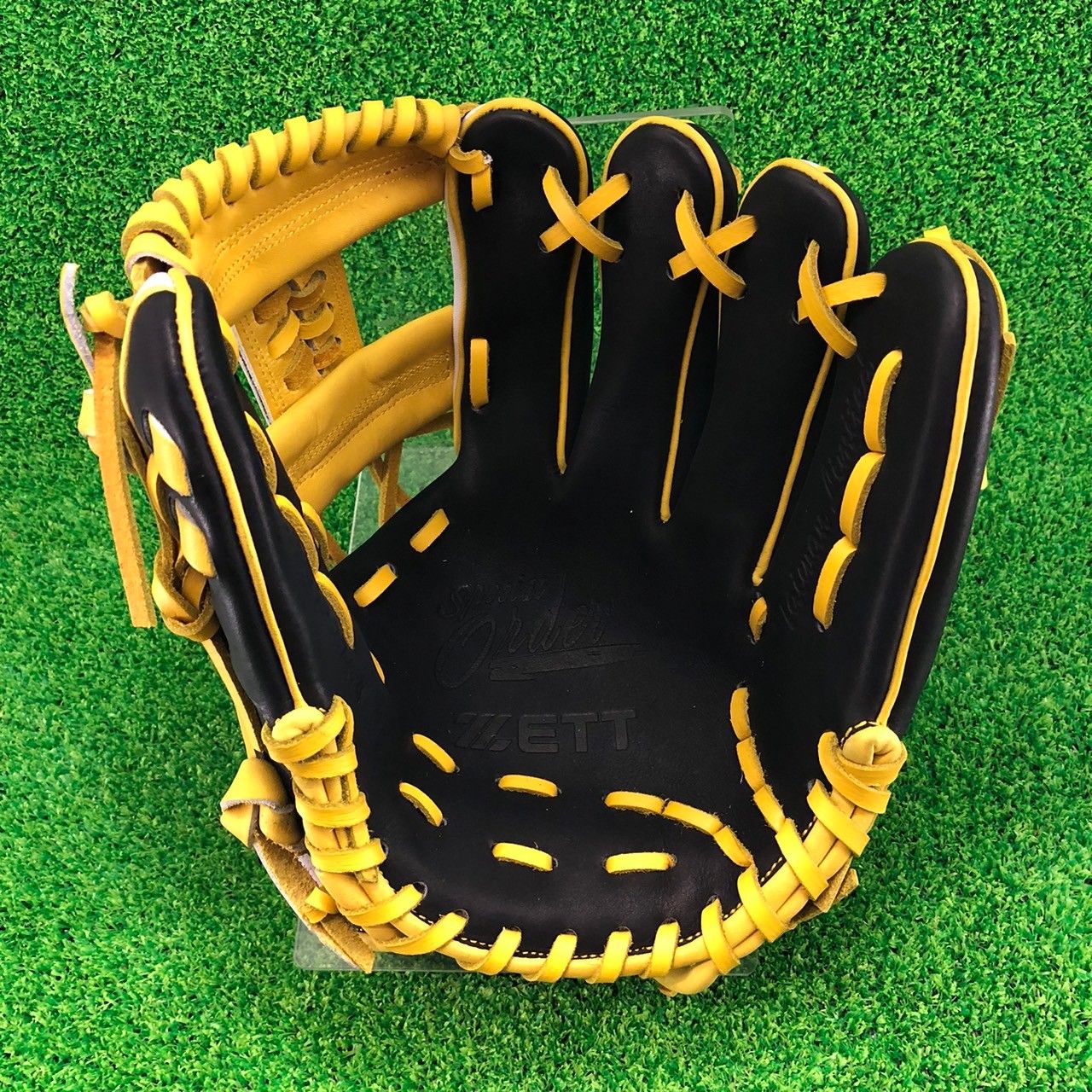ZETT - ゼット ZETT 854 内野手用 硬式グローブ グラブ 右投げ 海外 ゼット ZETT 854 内野手用 硬式グローブ グラブ 右投げ 海外