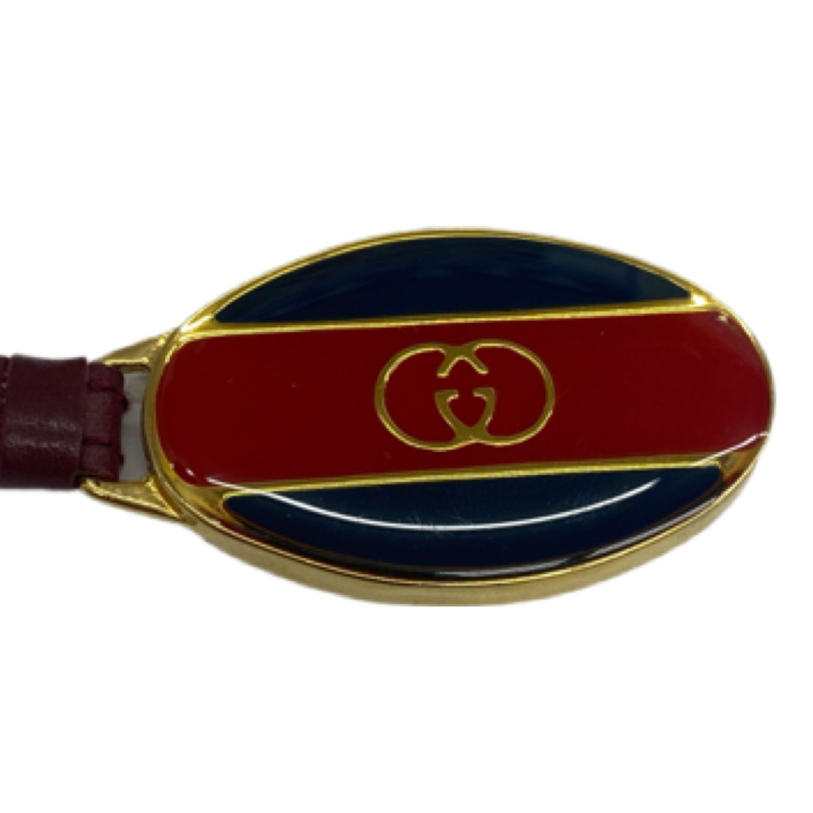希少　オールドグッチ　キーホルダー　キーリング　シェリーライン　ユニセックス GUCCI グッチ オールドグッチ キーホルダー キーチェーン