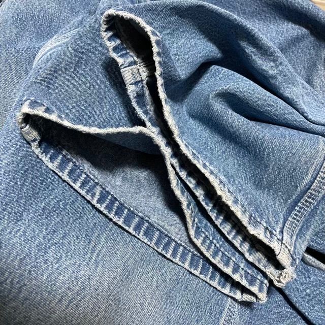 カーハート デニムオーバーオール大ペインターパンツパッチロゴ