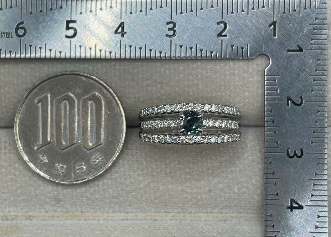 専用JJ316★高級 大粒アレキサンドライト0.53ct D リング 鑑付 JJ163☆高級 アレキサンドライト0.345ct D pt リング 鑑別付 - メルカリ