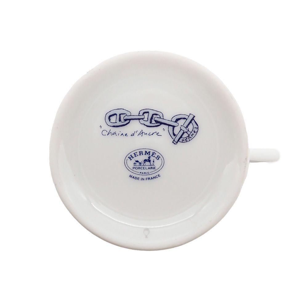 エルメス シェーヌダンクル デミタスカップ カップ＆ソーサー 磁器  