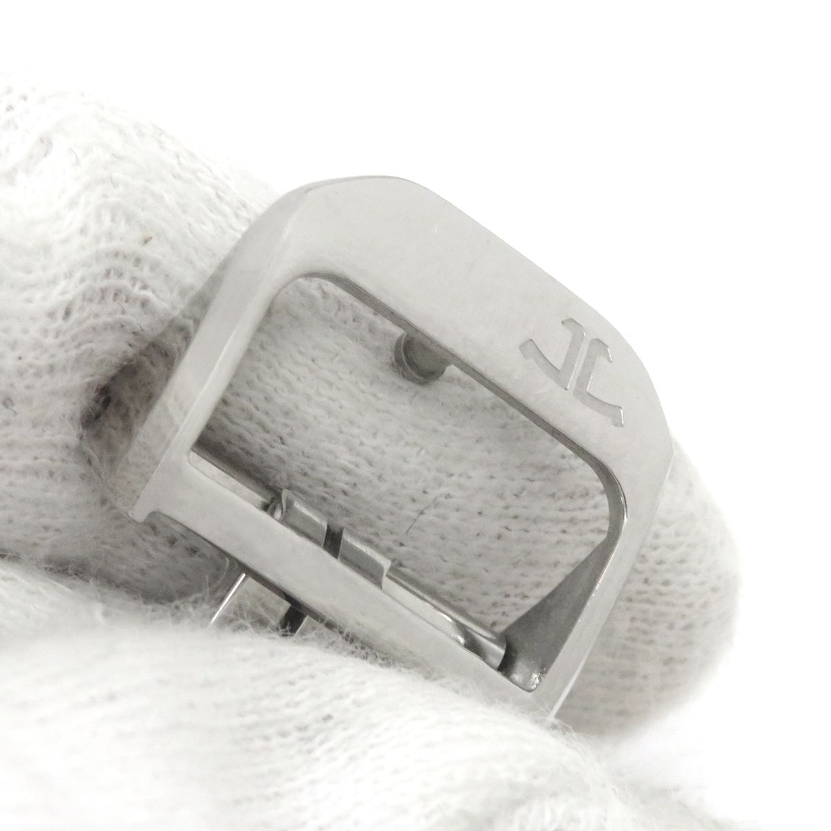 ジャガー・ルクルト純正フォールディングバックル　ステンレス製　幅16mm ジャガー・ルクルト純正フォールディングバックル ステンレス製 幅16mm