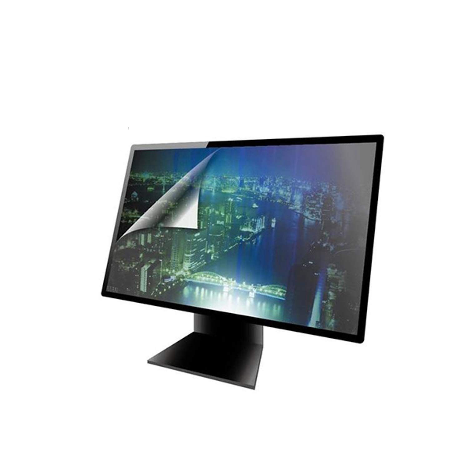 【新着商品】BLC-190 タッチパネル対応 液晶モニター用 液晶保護フィルム 19w型 ブルーライトカットフィルム [山善]
