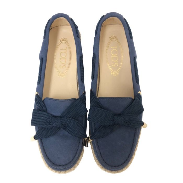 TOD´S トッズ 新品未使用 モカシン 編み込み エスパドリーユ 37