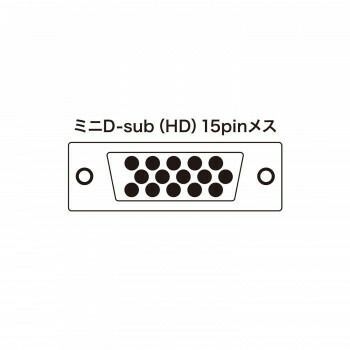 ミニD-sub HD