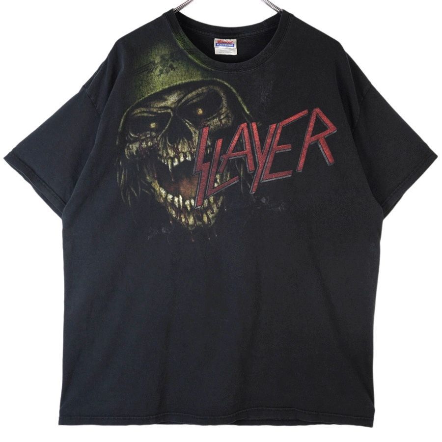 ヘインズHanesスレイヤーSLAYERメタルバンドTシャツバンT