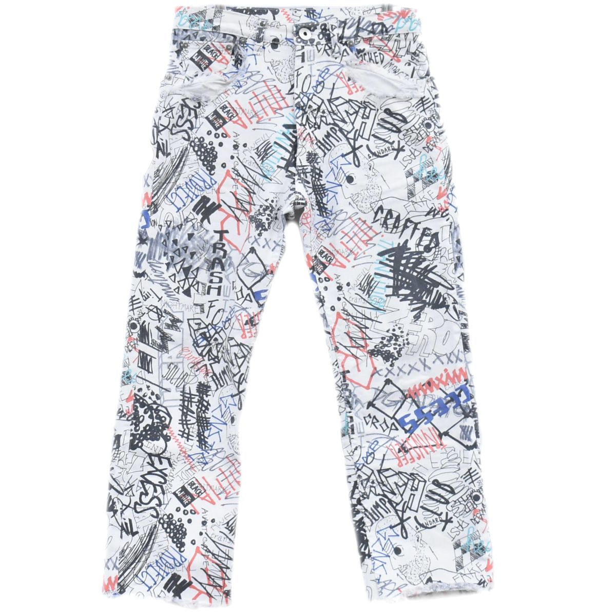 本物 メゾンマルジェラ Maison Margiela グラフィック デニムパンツ  