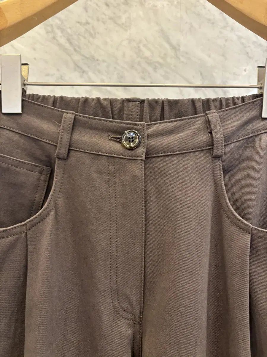 js ニューヨークスタイル 2025 f w ウエスト後ろゴム ピンタック ワイド ワイドパンツ