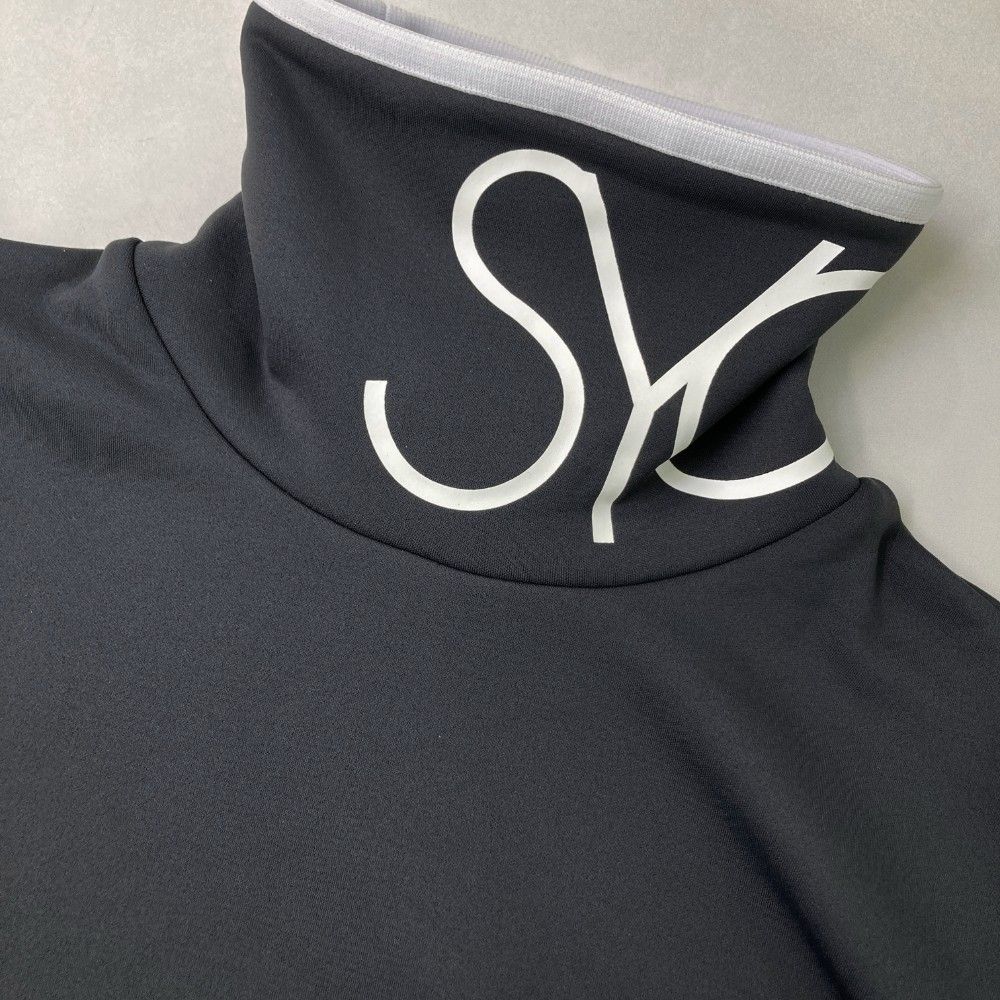 サイズ：S SY32 BY SWEET YEARS GOLF エスワイサーティトゥ 2023年モデル タートルネック 長袖Tシャツ  ブラック系 [240101373235] ゴルフウェア レディース ストスト サイズ：S SY32 BY SWEET YEARS GOLF エスワイサーティトゥ 2023