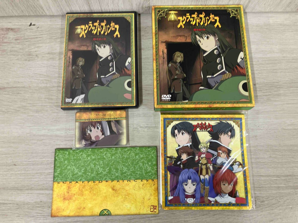 フィギュア □スクラップド・プリンセス すてPRIX版 DVD全12巻
