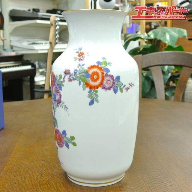 マイセン Meissen シノワズリ 花瓶 花器 程遠い