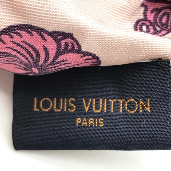 LOUISVUITTON ルイヴィトン シュシュ ヘアゴム シルク 100