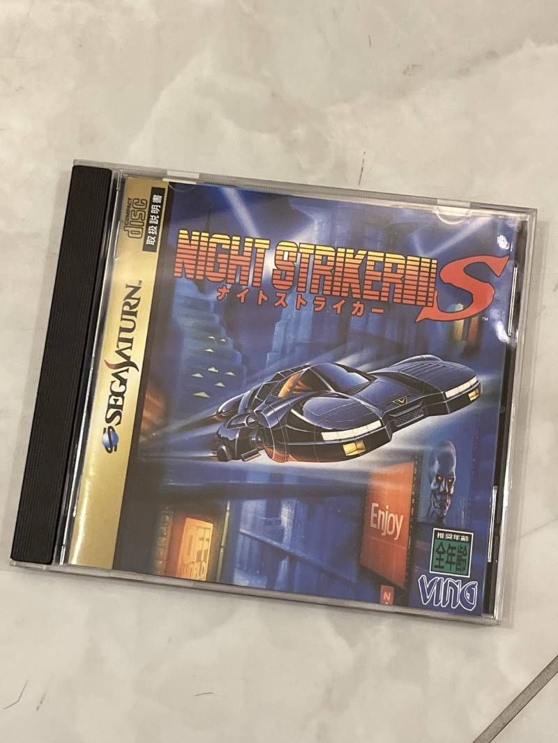 セガサターン ナイトストライカーS ソフト T-19901G ゲームソフト 読み込み 済み