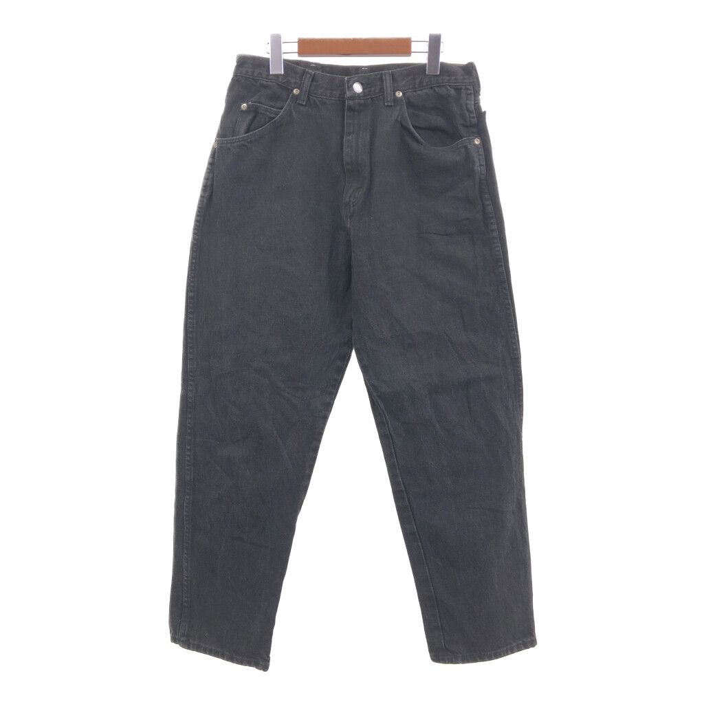 Wrangler ラングラー ジーンズ デニムパンツ ボトムス ブラック (メンズ 34×30) 中古 古着 Q0965